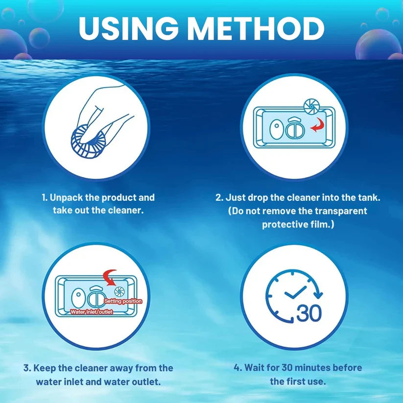 Blue Bubble Toilet Cleaner (Flat 50% OFF – One Day Offer!) 🔥