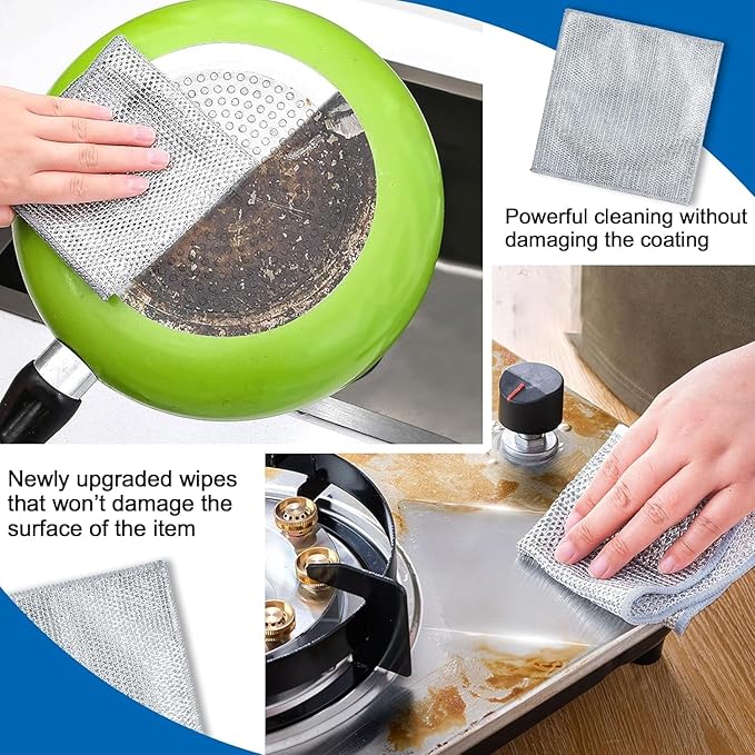 Multifunctional Non-scratch Wire Dishcloth (50% Discount + COD)