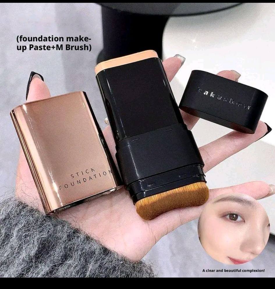 Korean 2 in 1 Glass Skin Foundation Stick (Imported skincare)