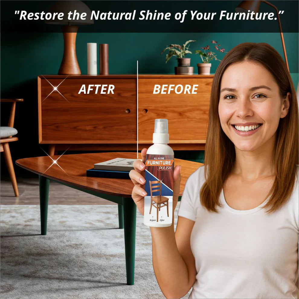 Natural Beeswax Spray Furniture Polish and Cleaner Spray ( BUY 1 GET 2)