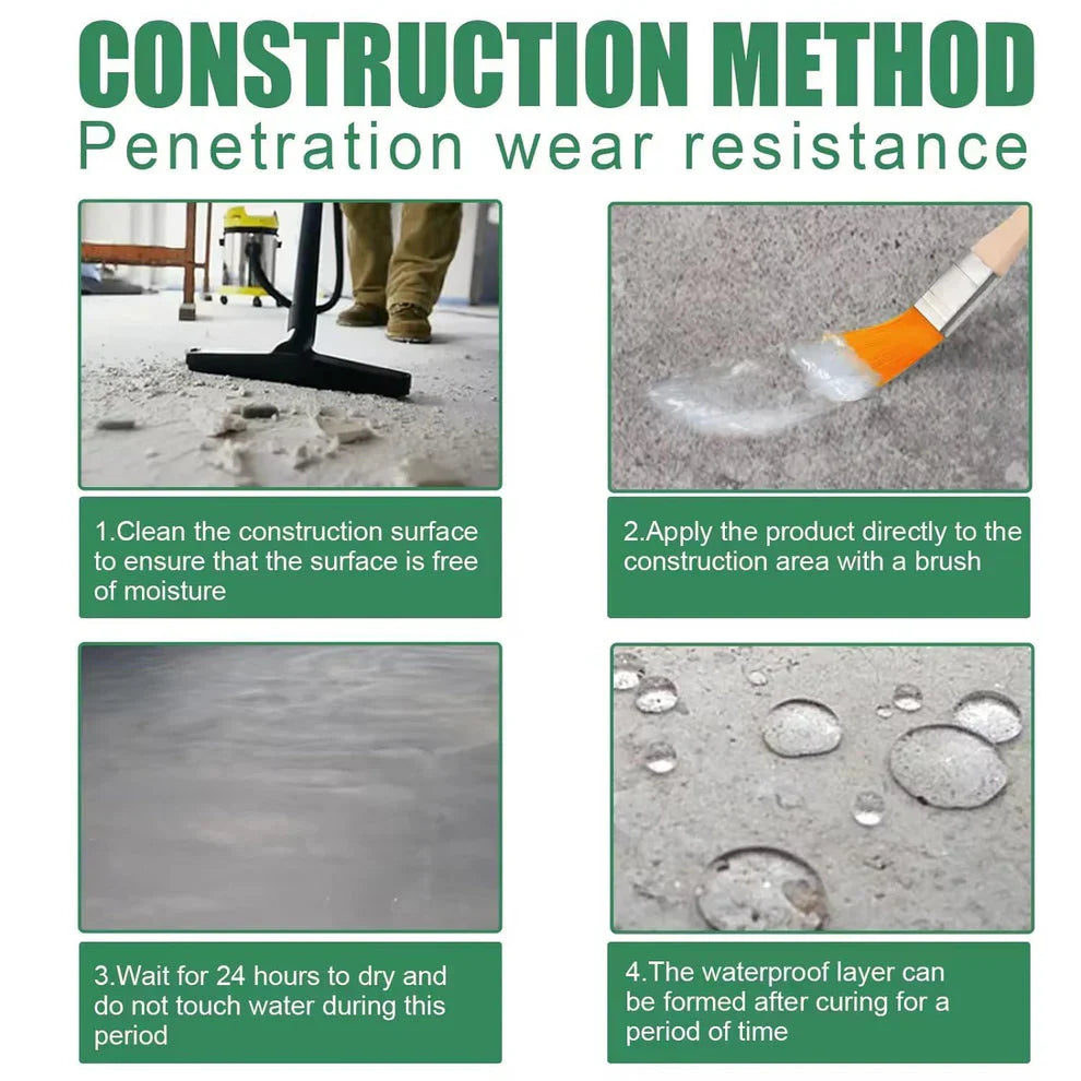 Transparent Waterproof Glue 💧 Buy 1 Get 1 FREE  + Free Brush!🔥